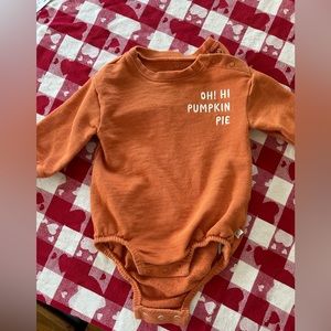 Baby Organic Cotton French Terry Bubble Onesie